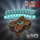 Horzine Supply Cosmetic Crate | Series 10 Silver Bundle Pack