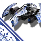 OWL・ドローンスキン：　デルフト陶器