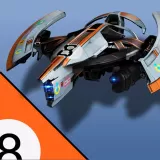 OWL・ドローンスキン：　レースカー