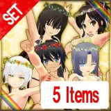 Senran Kagura Peach Beach Splash — Sunshine Swimsuit Set