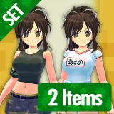 Senran Kagura Burst Re:Newal — Trial Costume Set Vol.1
