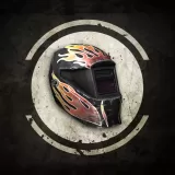 Fire Welding Helmet (English/Chinese/Korean Ver.)