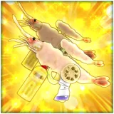 Dual Shrimp Tempura Pistols