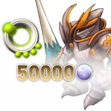 Rainbow Moon - 50,000 Rainbow Pearls (Dozeru) + Pearl Ring