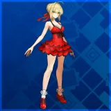 Deep Crimson Dress (Chinese/Korean Ver.)