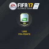 1600 FIFA 17 Points Pack (English/Chinese Ver.)