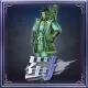"Dynasty Warriors 7" Original Costume 2 Set (Shu) (Japanese Ver.)