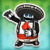 LittleBigPlanet 3 Dia de Muertos Big Toggle Costume