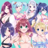 Maiden Costume "Swimsuit" Set of 7 (English/Chinese/Korean/Japanese Ver.)
