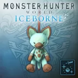 Pendant: Mint Felyne Teddy