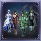 "Dynasty Warriors 7" Original Costume 2 Complete Set (Japanese Ver.)