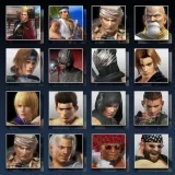 DOA5LR: Core Fighters - Male Fighters (English/Chinese/Korean/Japanese Ver.)