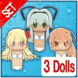 Senran Kagura Peach Beach Splash — NW Doll Set