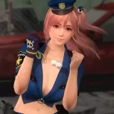 DOA5LR Newcomer Police Costume - Honoka (English/Chinese/Korean/Japanese Ver.)