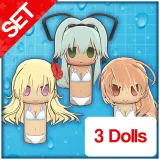 NW Wooden Doll Set