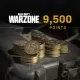 9,500 Call of Duty: Warzoneポイント
