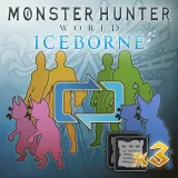 Character ï¼† Palico Edit Voucher: Three-Voucher Pack (English/Chinese/Korean/Japanese Ver.)