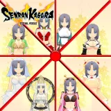 Senran Kagura Estival Versus — Costume Set 4