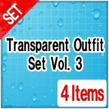 Senran Kagura PBS — Transparent Outfit Set Vol. 3