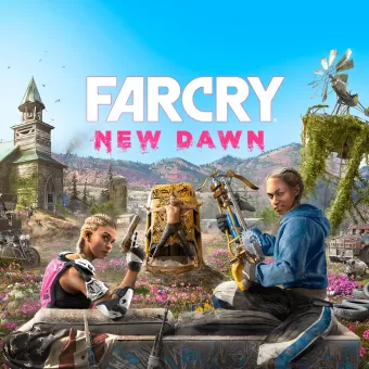 Far Cry New Dawn PS4 cover art