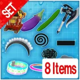 Senran Kagura Peach Beach Splash — Accessory Set Vol. 1