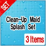 Senran Kagura Peach Beach Splash — Clean-Up Maid Splash Set