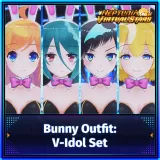 Neptunia Virtual Stars - Bunny Outfit: V-Idol Set