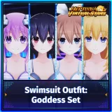 Neptunia Virtual Stars - Swimsuit Outfit: Goddess Set