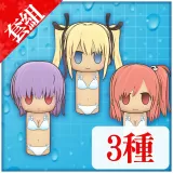 Character Kokeshi DOAX3 Set
