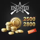 Enlisted -  2500 Gold + 300 Bonus