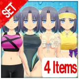 Senran Kagura Peach Beach Splash — Transparent Oft. Set Vol. 2