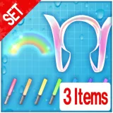 Senran Kagura Peach Beach Splash — Rich Accessory Set Vol. 1