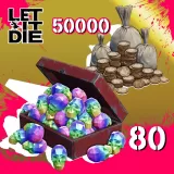 80 Todesmetall + 50,000 Meuchel-Münzen