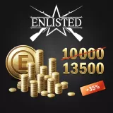 Enlisted - 10000 Gold + 3500 Bonus