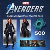Marvel's Avengers Black Widow Heroic Starter Pack - PS4