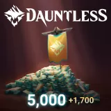Dauntless - 5,000 (+1,700 Bonus) Platinum