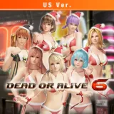 DOA6 Santa Bikini Set US version