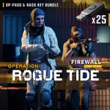 Firewall Zero Hour - Rogue Tide Op Pass + 25 Hack Keys