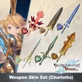 Gbvs Weapon Skin Set (Charlotta)