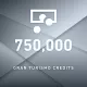 750,000 Credits (Cr.)