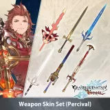 Gbvs Weapon Skin Set (Percival)