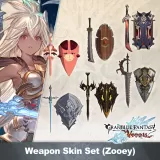Gbvs Weapon Skin Set (Zooey)