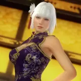 DOA5LR Alluring Mandarin Dress - Christie