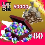 80 Death Metals + 50,000 Kill Coins - LET IT DIE