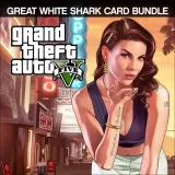 Grand Theft Auto V & Great White Shark Cash Card Bundle