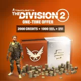 The Division 2 – One-Time Offer Pack (2,000 Credits + 1,000 Credit Bonus)