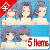 Senran Kagura Peach Beach Splash — Hairstyle Set Vol. 1